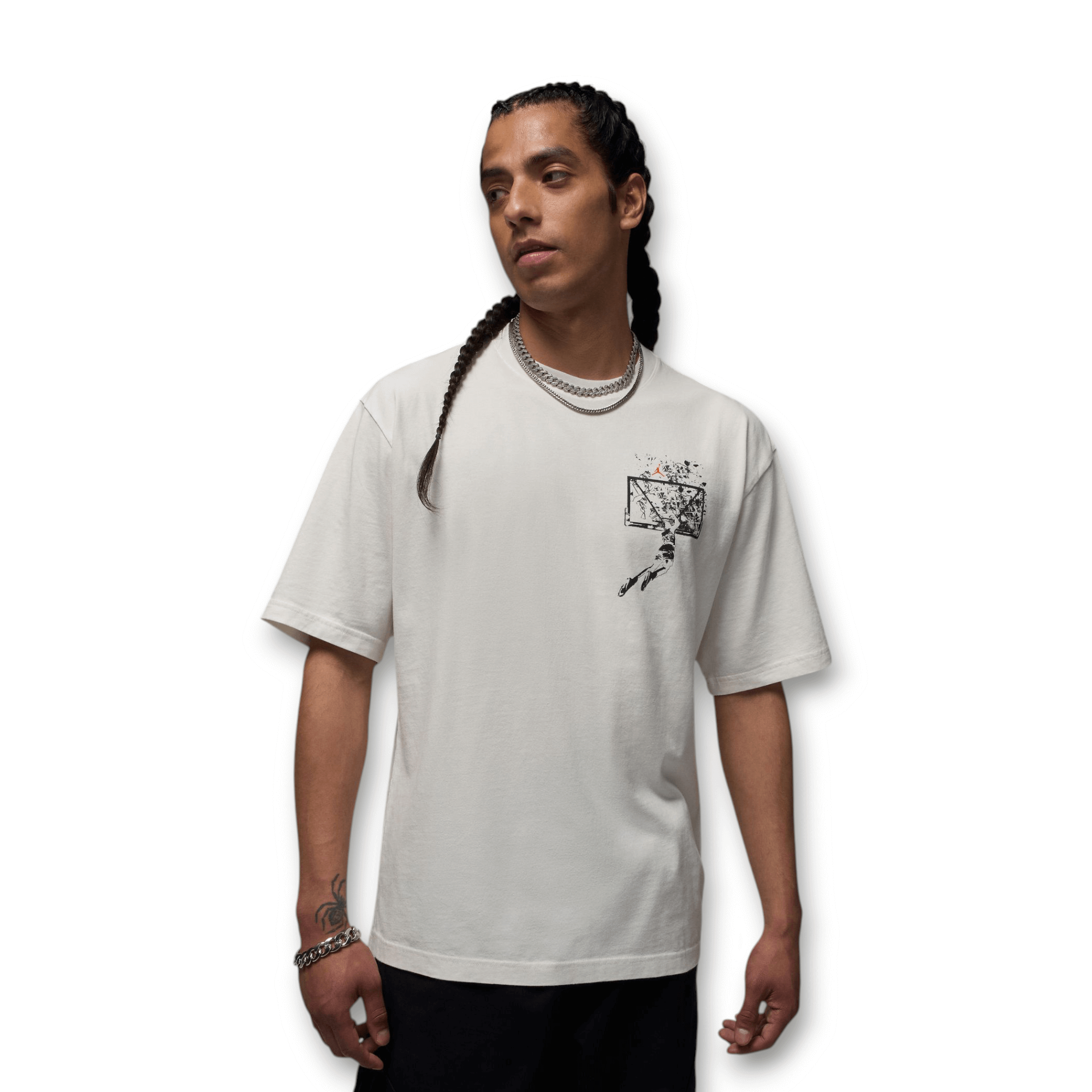 Air Jordan Brooklyn Oversized Graphic Tee Air Jordan Brooklyn Oversized Graphic Tee