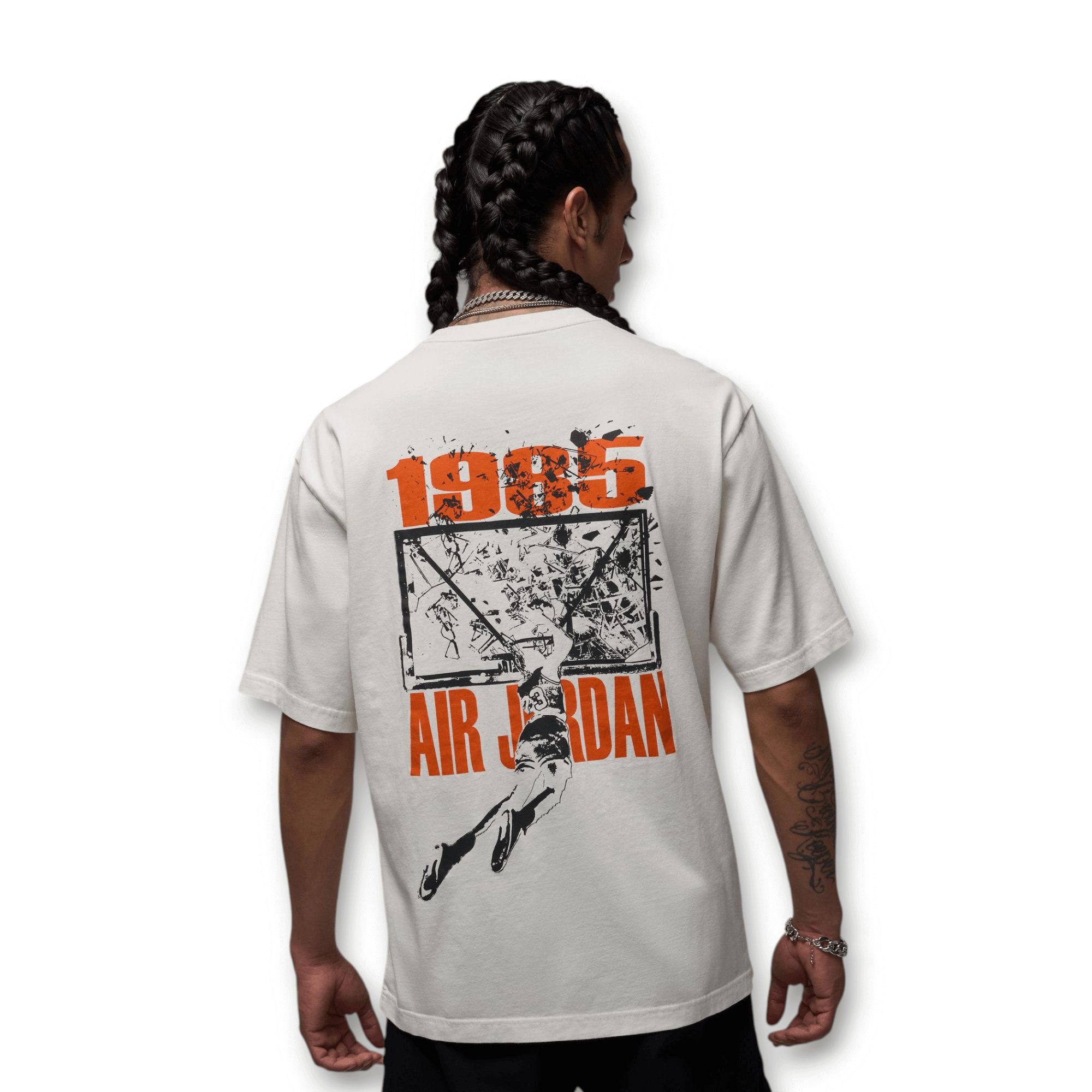 Air Jordan Brooklyn Oversized Graphic Tee Air Jordan Brooklyn Oversized Graphic Tee