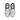 Nike Air Force 1 Low sneaker in Scream Ghostface colorway, sole view