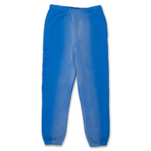 Load image into Gallery viewer, Purple Brand Blue HWT Fleece Sweatpants
