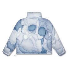 Load image into Gallery viewer, KidSuper Kissing Puffer Blue
