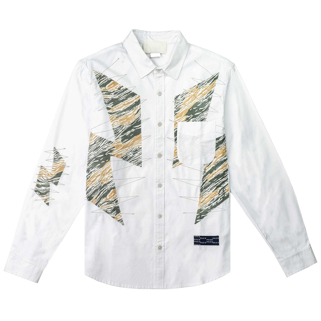 Pace - Patchwork Camo Shirt Long Sleeve PSSN008